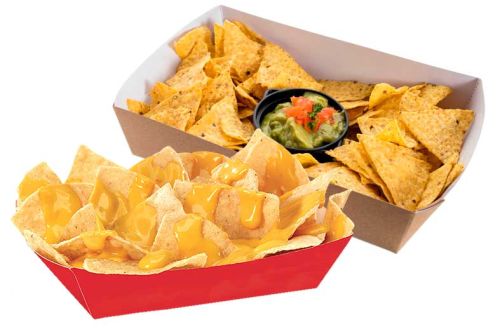 Nachos con guacamole
